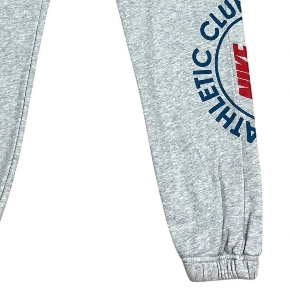 Nike Joggers‎ Mens Small Gray Stretch Waistband Athletic Club Fleece Sweatpants